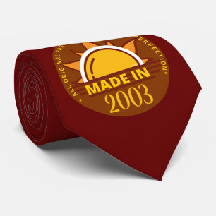 MADE IN 2003 lustiges Geburtstagsgeschenk Krawatte