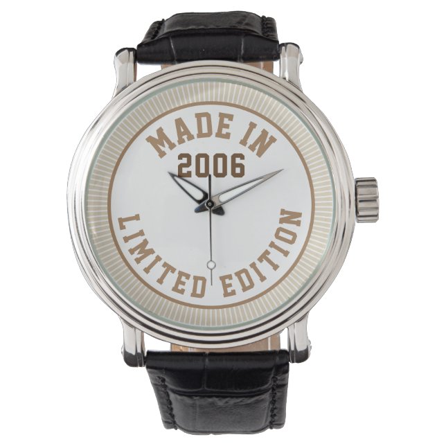 Made in 2006 armbanduhr (Vorderseite)