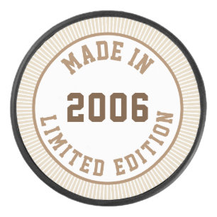 Made in 2006 eishockey puck