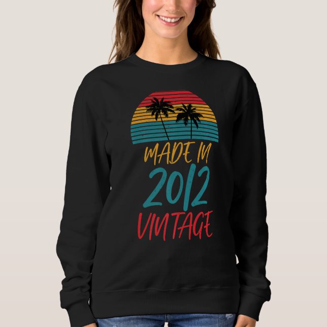 Made in 2012 T-Shirts Vintag Retro Style (Vorderseite)