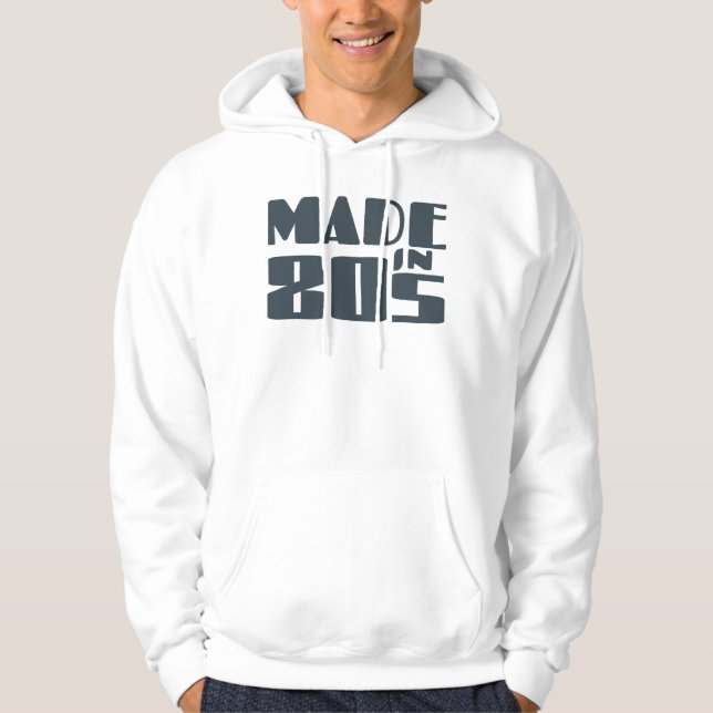 Made in 80er hoodie (Vorderseite)