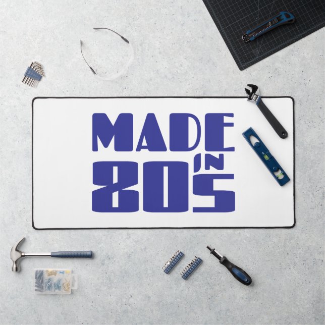 Made in 80er schreibtischunterlage (Arbeitsplatz)