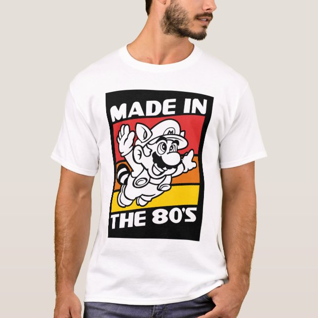 made in 80's Mario  T-Shirt (Vorderseite)