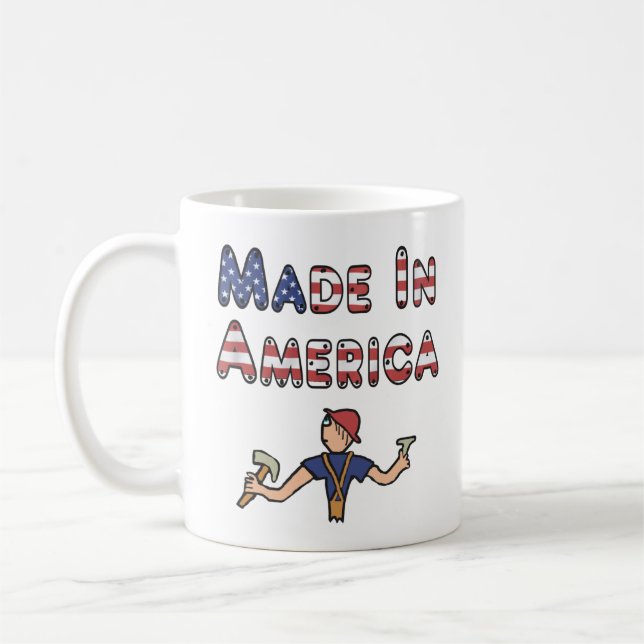 Made in America Kaffeetasse (Links)