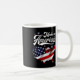 Made in America - Patriotic American Flag 4. J Kaffeetasse