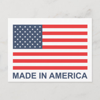 Made in America Postkarte