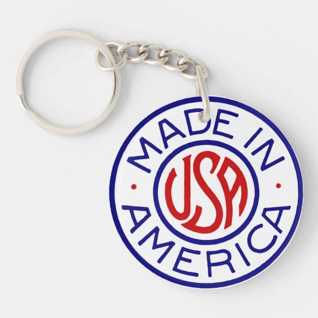 Made in America USA Schlüsselanhänger (Vorderseite)