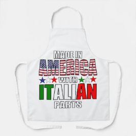 Made in America with Italian Parts Schürze