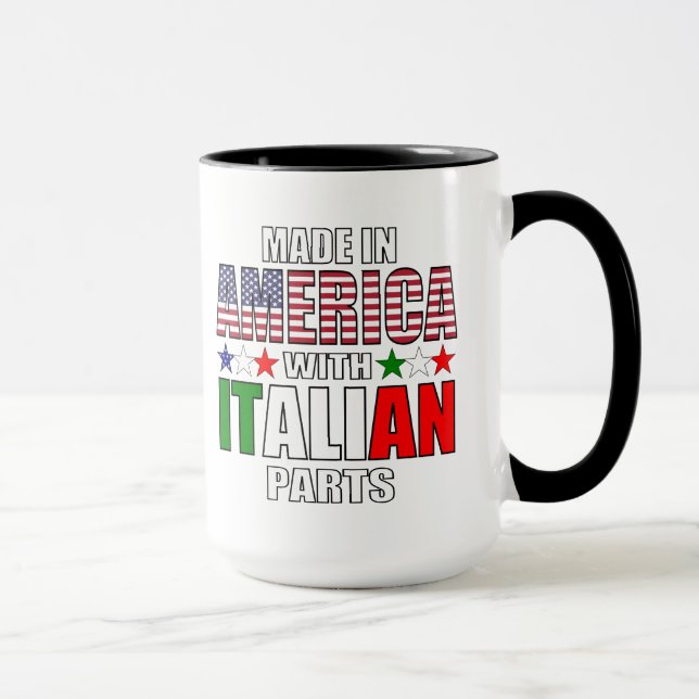 Made in America with Italian Parts Tasse (Rechts)