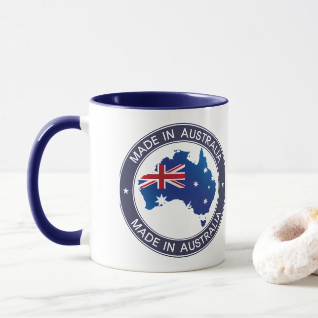 Made in Australia Tasse (Mit Donut)