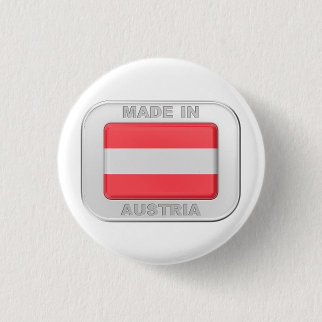 Made in Austria Button (Vorderseite)