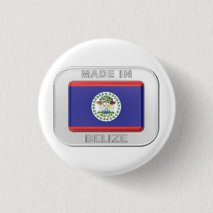 Made in Belize Button