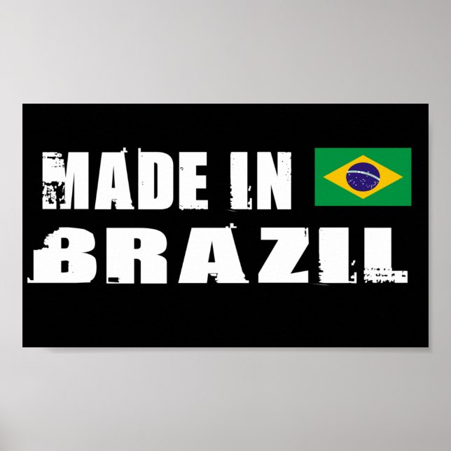 Made in Brasilien Poster (Vorne)