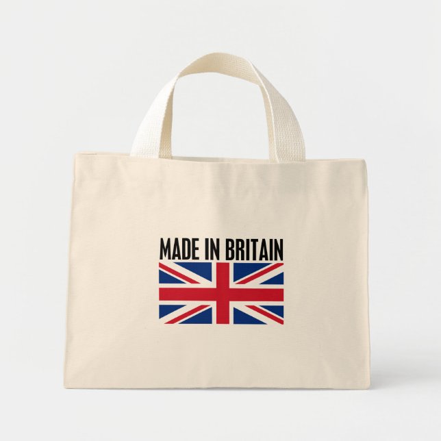 Made in Britain Mini Stoffbeutel (Vorne)
