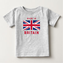 "Made in Britain" (roter Text) Vintage Union Jack