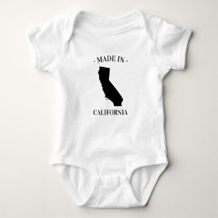 Made in California CA Baby Bodysuit Baby Strampler