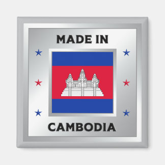 Made In Cambodia Magnet