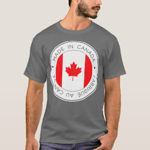 Made in Canada Flag T-Shirt