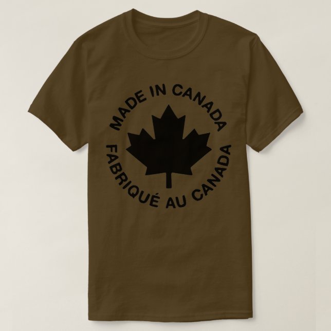 Made in Canada Maple Leaf Premium T-Shirt (Design vorne)