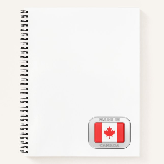 Made in Canada Notizbuch (Vorderseite)
