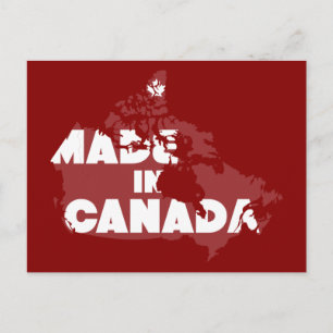 Made in Canada Postkarte