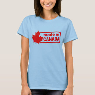 Made in Canada - White Womens Shirt
