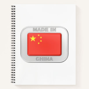 Made in China Notizbuch