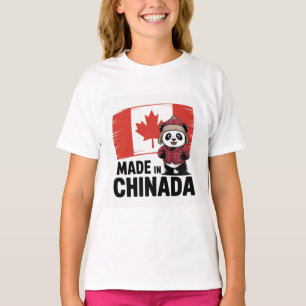 Made in Chinada Panda - Chinese Canadian T-Shirt