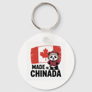 Made in Chinada Panda – chinesisch-kanadisch Schlüsselanhänger
