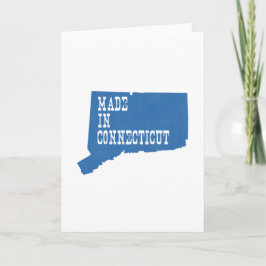 Made in Connecticut Greeting Karte
