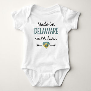 Made in Delaware mit Liebe Baby Strampler