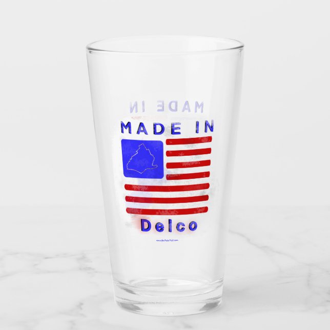 Made in Delco Glas (Vorderseite)