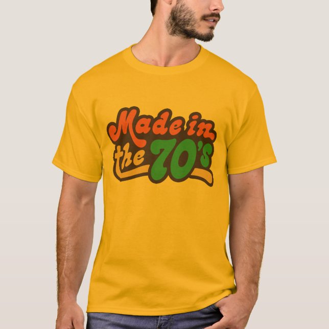 Made in den 70er Jahren T-Shirt (Vorderseite)
