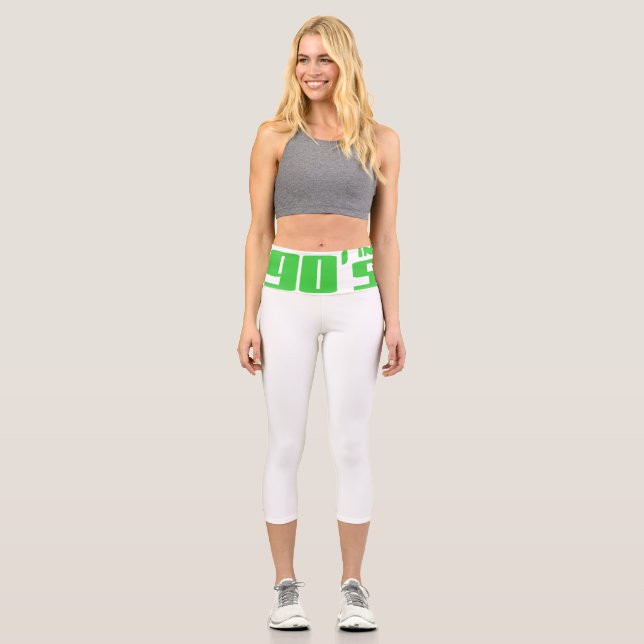 Made in den 90er Jahren Capri Leggings (Vorderseite)