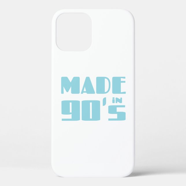 Made in den 90er Jahren Case-Mate iPhone Hülle (Rückseite)