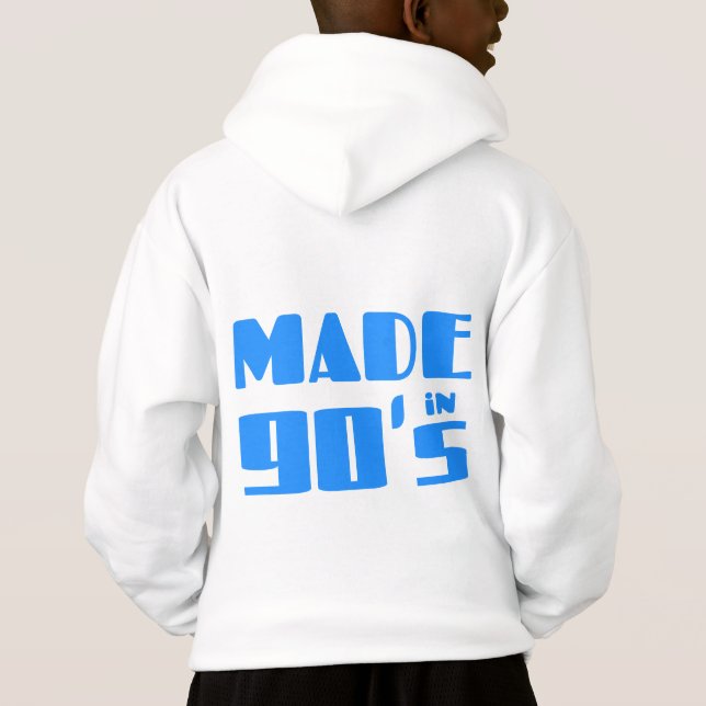 Made in den 90er Jahren Hoodie (Rückseite)