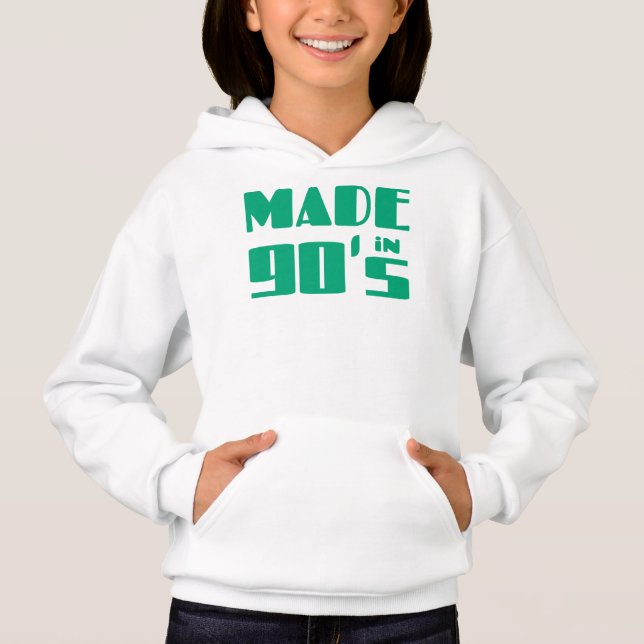 Made in den 90er Jahren Hoodie (Vorderseite)