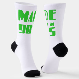 Made in den 90er Jahren Socken