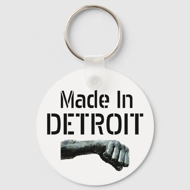 Made in Detroit Schlüsselanhänger (Vorderseite)