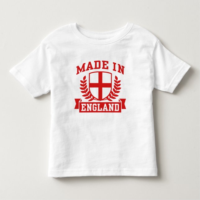 Made in England Kleinkind T-shirt (Vorderseite)