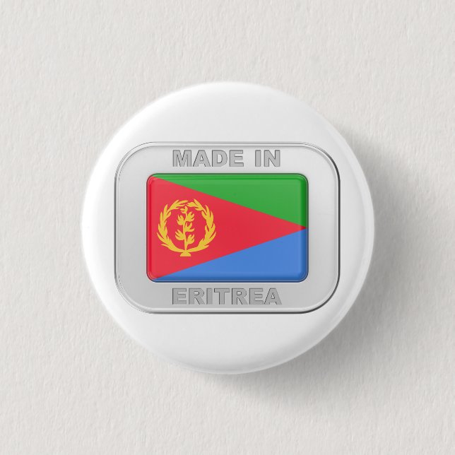 Made in Eritrea Button (Vorderseite)