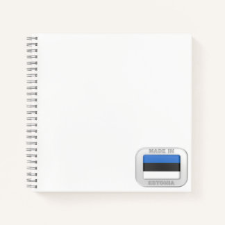 Made in Estland Notizbuch