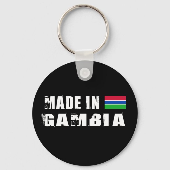 Made in Gambia Schlüsselanhänger (Vorderseite)