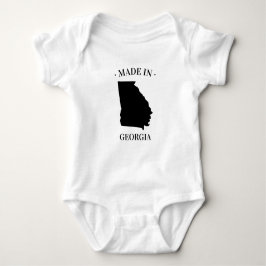 Made in Georgia GA Baby Bodysuit Strampler