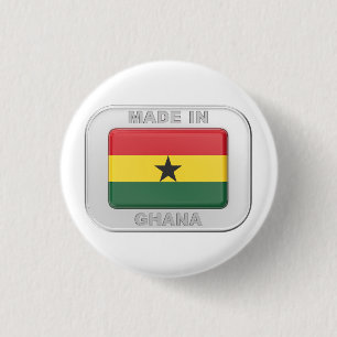 Made in Ghana Button