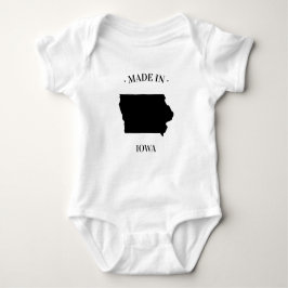 Made in Iowa IA Baby Bodysuit Strampler