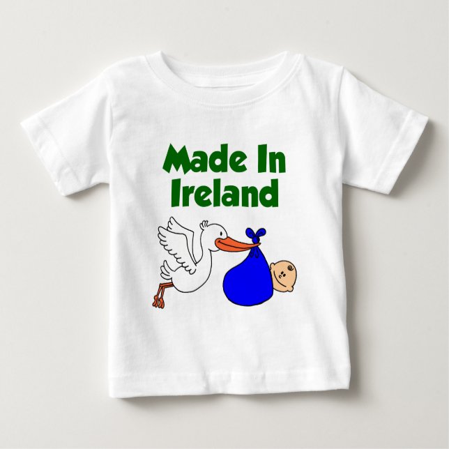 Made in Ireland (Boy) Baby T-shirt (Vorderseite)