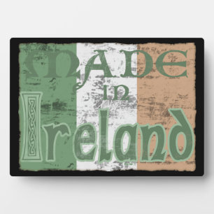 Made in Ireland Plaques Fotoplatte