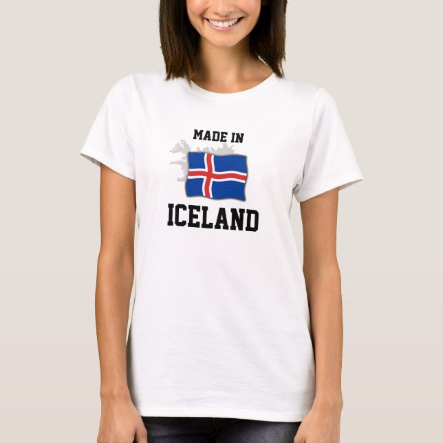 Made in Island T-Shirt (Vorderseite)
