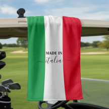 Made in Italy Flag Red White Green Italia